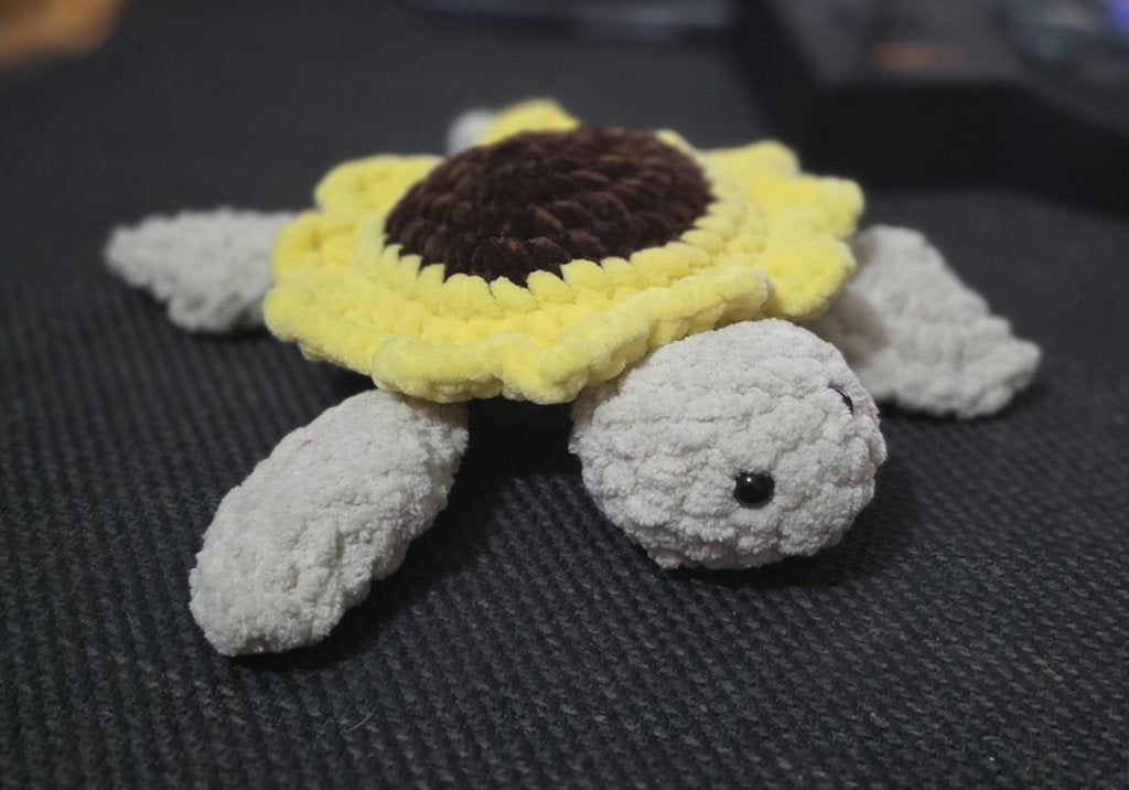 Sunflower Turtle Plush