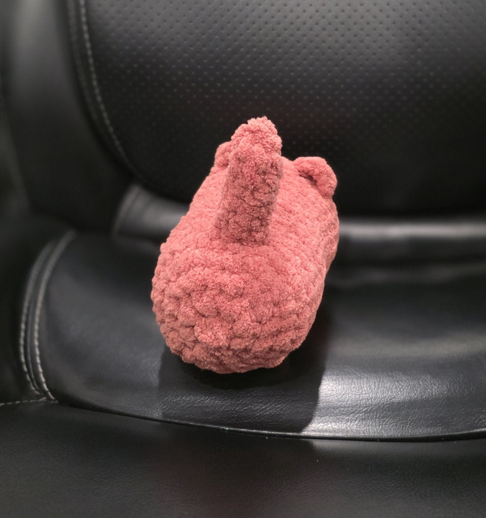 Cream Soft Plush Cat