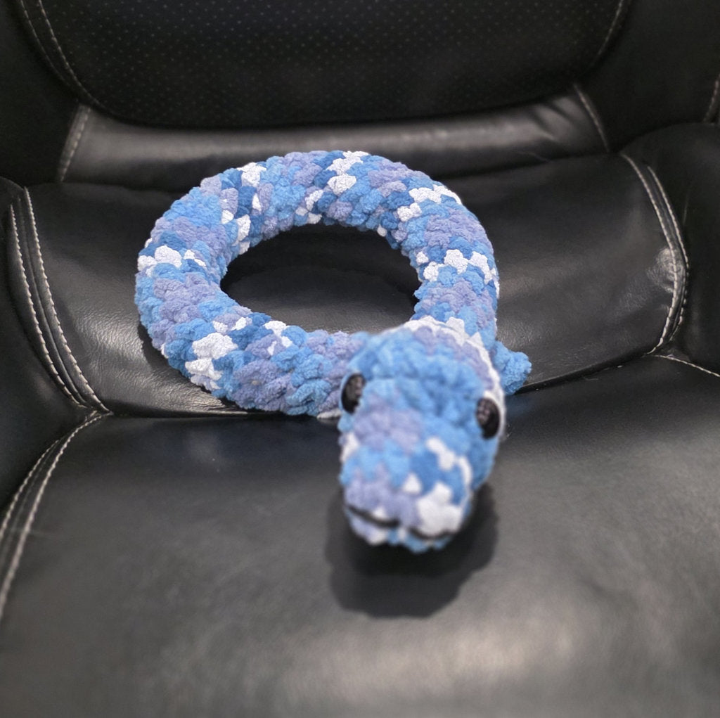Plush Crochet Snake