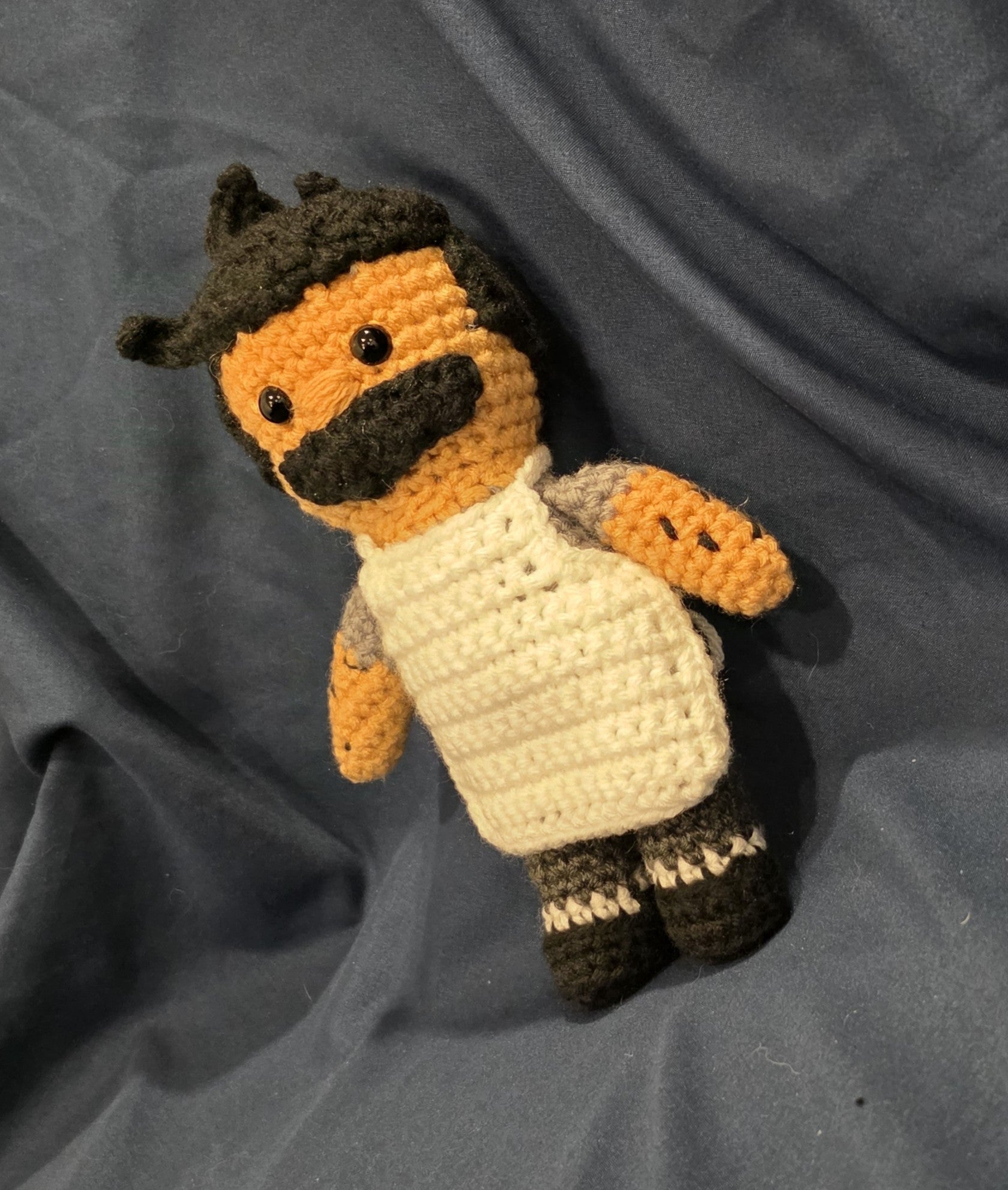 Handmade Crochet Plushie – “Cute Character Doll” (8")