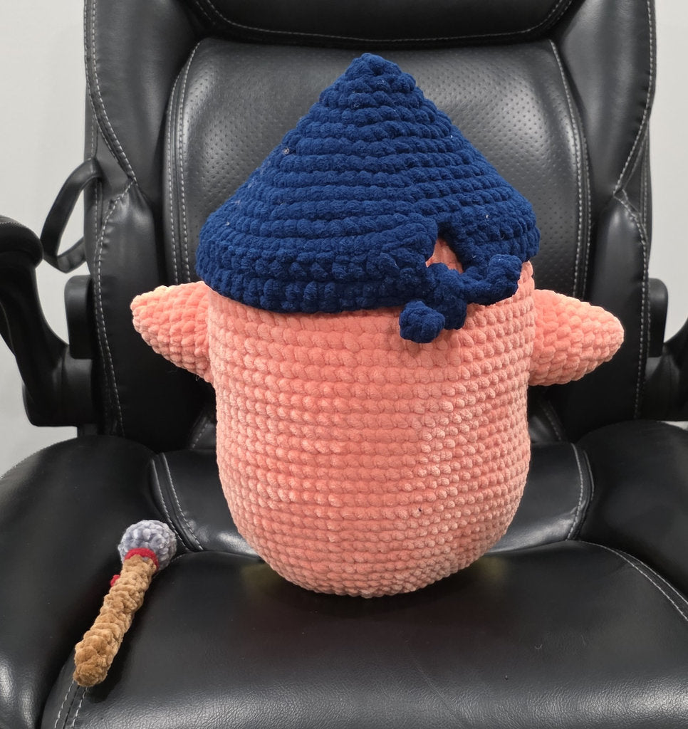 Wally D The Wizard! – Handmade Crochet Plushie