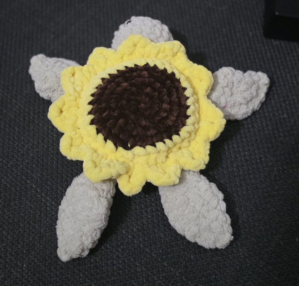 Sunflower Turtle Plush