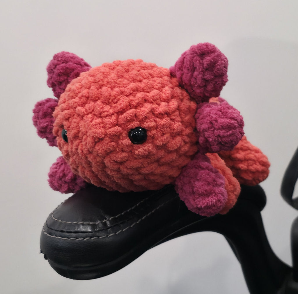 Red Axolotl Plushie